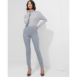WHBM Gray Pull-On Skinny Pants Size 0